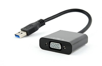 Adapter USB 3.0 male to VGA female, Cablexpert "AB-U3M-VGAF-01" 145951 фото