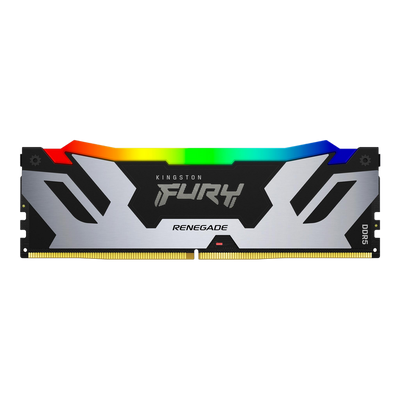 48GB DDR5-7200MHz Kingston FURY Renegade RGB (Kit of 2x24GB) (KF572C38RSAK2-48), CL38, 1.45V,Silver 209367 фото