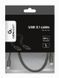 Cable Type-C/Type-C, CM/CM, 1.0 m, USB3.1, Cablexpert, Black, CCP-USB3.1-CMCM-1M 83458 фото 4