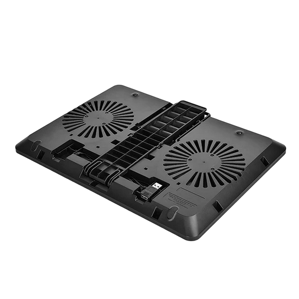 Notebook Cooling Pad Deepcool U-PAL, up to 15.6'', 2x140mm, Adjustable angle, USB3.0, U-shaped 76239 фото