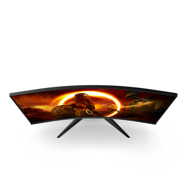 31.5" AOC C32G2ZE/BK, Black, Curved-VA, 1920x1080, 240Hz, AdaptiveSync, 0.5msMPRT, 300cd, HDR10, HDM 232350 фото