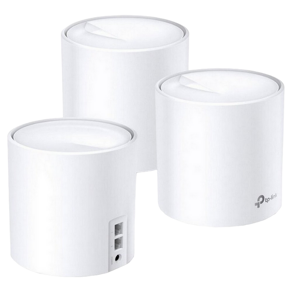 Whole-Home Mesh Dual Band Wi-Fi 6 System TP-LINK, "Deco X20(3-pack)", 1800Mbps, MU-MIMO, Gbit Ports 123953 Imagini