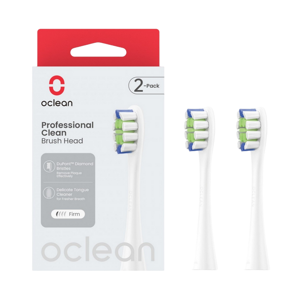 Plaque Control Brush Head Oclean P1C1 W02 2-pk, White 224485 Imagini