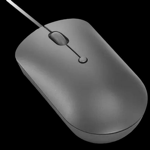 Lenovo 540 USB-C Compact Wired Mouse (Storm Grey) 149391 Imagini