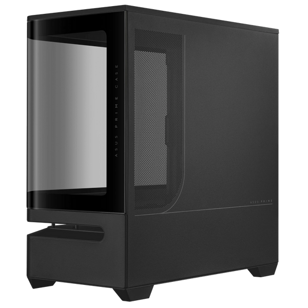 Case mATX Asus PRIME AP202 TG ARGB BLACK, 3x120mm ARGB, Front Mesh, Tempered Glass, Headset hook, 2x 237148 фото