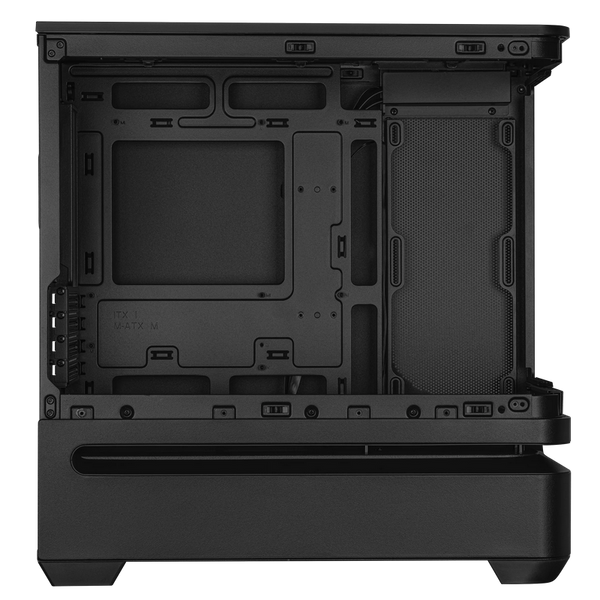 Case mATX Asus PRIME AP202 TG ARGB BLACK, 3x120mm ARGB, Front Mesh, Tempered Glass, Headset hook, 2x 237148 фото