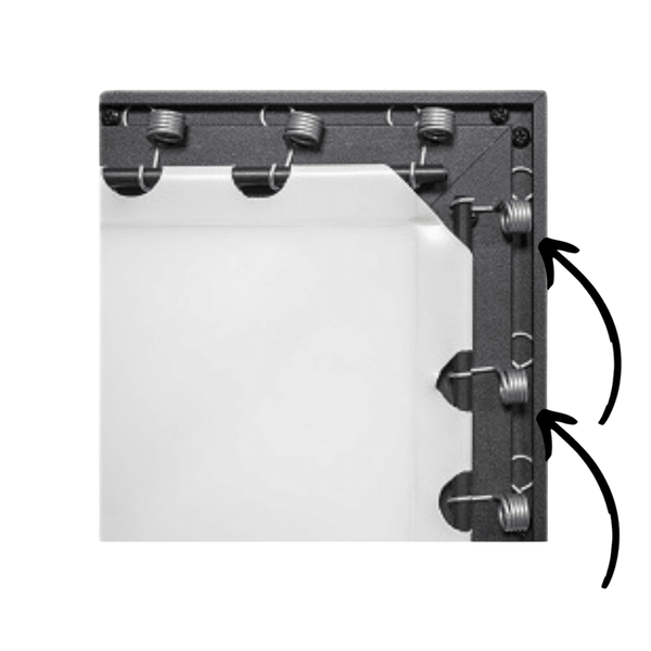 Frame Screen 16:9 Sopar Virgo 8302VC-RN, 300x169cm view area, Curved, RB, 1.2 gain 232324 Imagini
