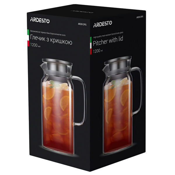 Pitcher Graphite Ardesto 1.2L, AR2612PG 234699 Imagini