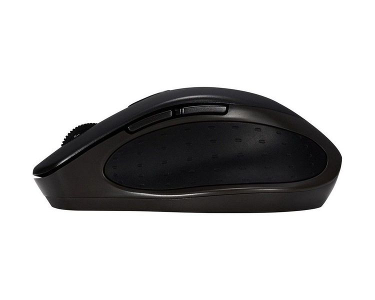 Wireless Mouse Asus MW203, Optical, 1000-2400 dpi, 6 buttons, Ergonomic, Silent, 1xAA, BT/2.4, Black 138509 фото
