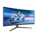 34" PHILIPS Evnia 34M2C6500,Black,Curved QD-OLED,3440x1440,175Hz,AdaptiveSync,0.03msGTG,1000cd,HDR,H 222297 Imagini 2