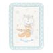 Super soft baby blanket with sherpa 110/140 Funny Friends Blue 135474 фото 2