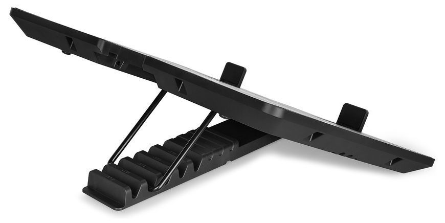 Notebook Cooling Pad Deepcool U-PAL, up to 15.6'', 2x140mm, Adjustable angle, USB3.0, U-shaped 76239 фото