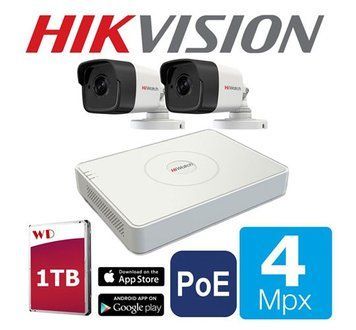 HIKVISION by HIWATCH POE 4 Megapixeli IP 1TB 6597879 Imagini