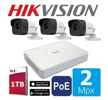 HIKVISION by HIWATCH POE 2 МЕГАПИКСЕЛИ IP 1TB ID999MARKET_6597843 фото