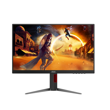 23.8" AOC 24G4HA, Black, IPS, 1920x1080, 200Hz, AdaptiveSync+G-Sync, 0.5msMPRT, 300cd, HDR10, HDMI+D 246386 фото
