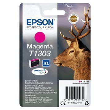 Ink Cartridge Epson Singlepack T1303 DURABrite Ultra Ink, Magenta, C13T13034012 148661 фото