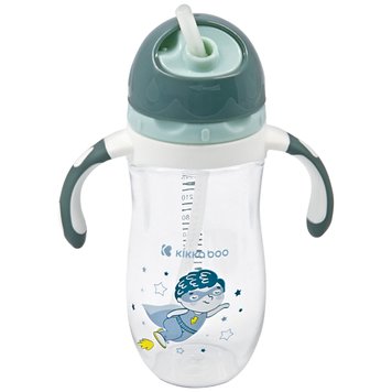 Tritan sippy cup with a straw Kikka Boo 300ml Superboy 135483 фото