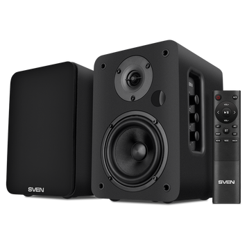 Speakers SVEN "SPS-830", 60W, Bluetooth, RCA*2, USB, Optical, HDMI, RC, Black 230669 фото