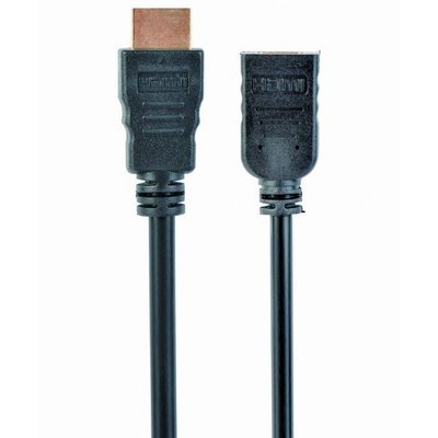 Cable HDMI male to HDMI female 1.8m Cablexpert male-female, V1.4, Black, CC-HDMI4X-6 74265 фото