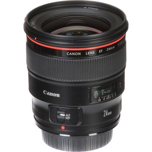 Prime Lens Canon EF 24mm f/1.4L II USM 54059 фото