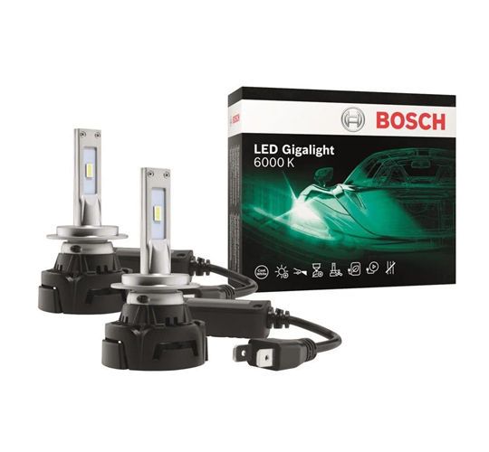 Lampi LED H7 BOSCH Gigalight 12V 30W 6000K ( 2buc ) 1 987 301 557 фото