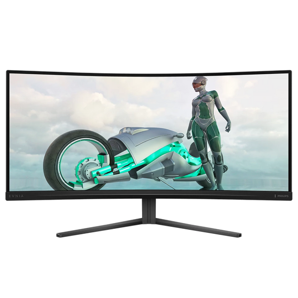 34" PHILIPS Evnia 34M2C3500L,Black,Curved-VA,3440x1440,180Hz,AdaptiveSync,0.03GTG,300cd,HDR,MegaDCR, 222302 фото