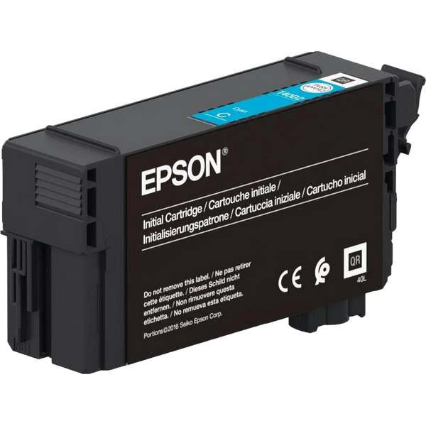 Ink Cartridge Epson UltraChrome XD2 T40C240 (26ml), Cyan 92873 фото
