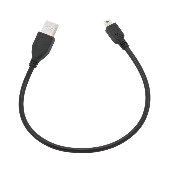 Cable Mini USB2.0, Mini B - AM, 0.3 m, Cablexpert, CCP-USB2-AM5P-1 204605 фото