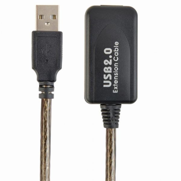 Cable USB,USB AM/AF, 5.0 m, Active USB2.0, Cablexpert, UAE-01-5M 84442 фото