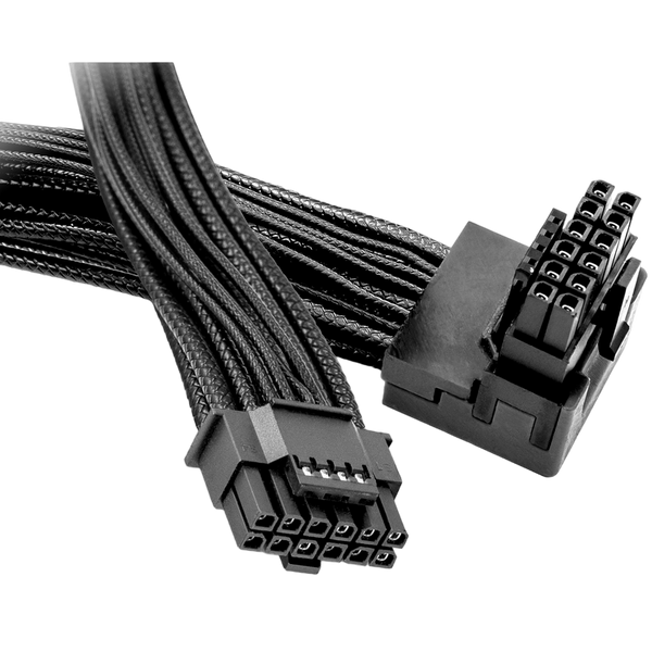 Adapter Cable be quiet! 12V-2X6 / 12VHPWR 90&deg; PCI-E, 600W 218609 фото