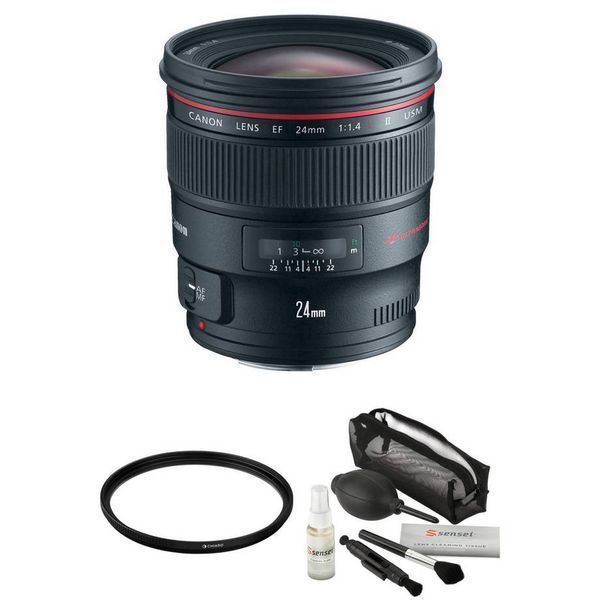 Prime Lens Canon EF 24mm f/1.4L II USM 54059 фото