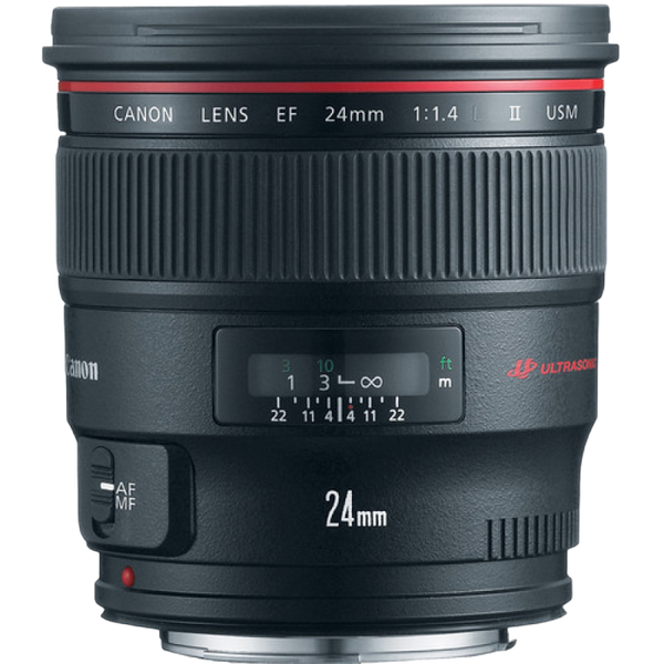 Prime Lens Canon EF 24mm f/1.4L II USM 54059 фото