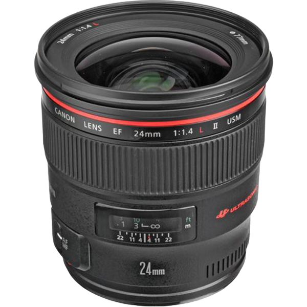 Prime Lens Canon EF 24mm f/1.4L II USM 54059 фото