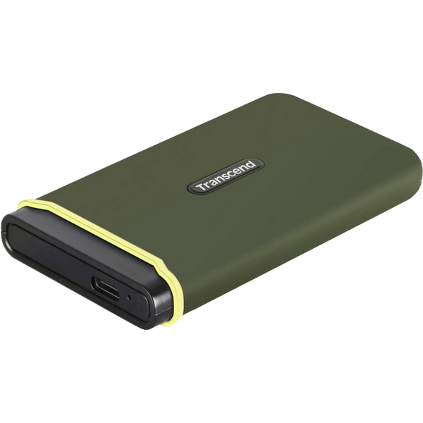 2.0TB Transcend Portable SSD ESD380C Military Green, USB-C 3.2 (96x54x12mm, 75g, R/W:2K/2K MB/s) 145848 фото