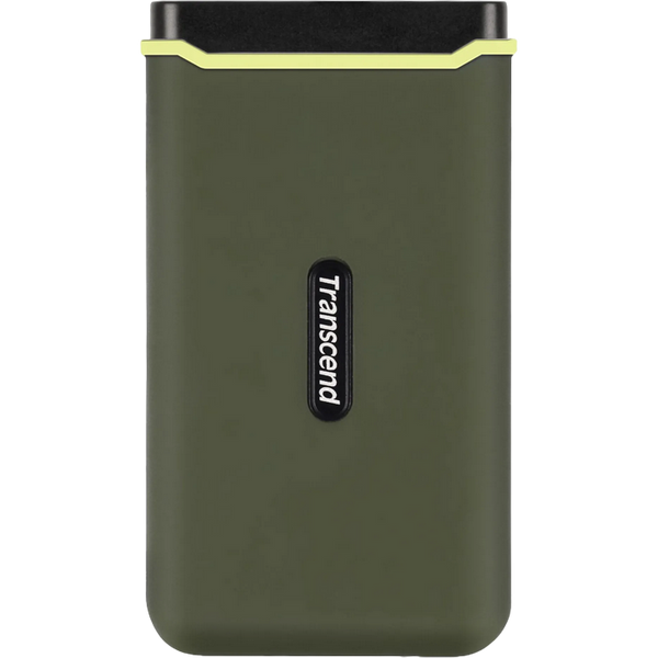 2.0TB Transcend Portable SSD ESD380C Military Green, USB-C 3.2 (96x54x12mm, 75g, R/W:2K/2K MB/s) 145848 фото
