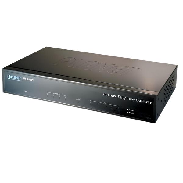 Planet VIP-480FS, 4-port H.323/SIP VoIP Gateway (4*FXS) 44036 фото