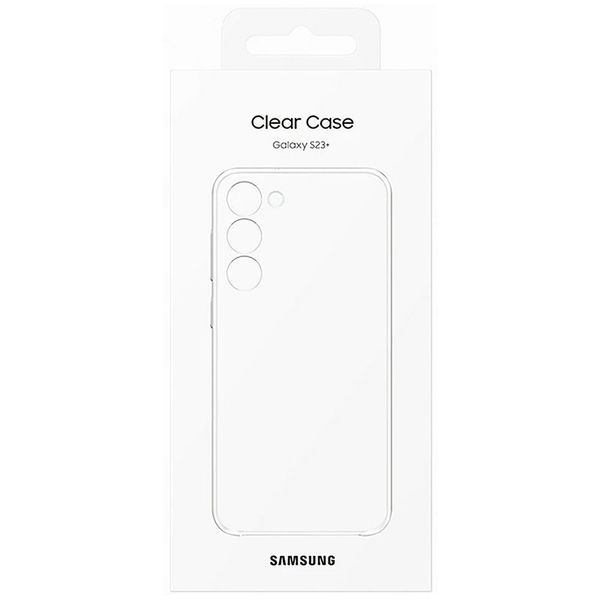 Original Sam. Clear Cover Galaxy S23+, Transparent 201149 фото