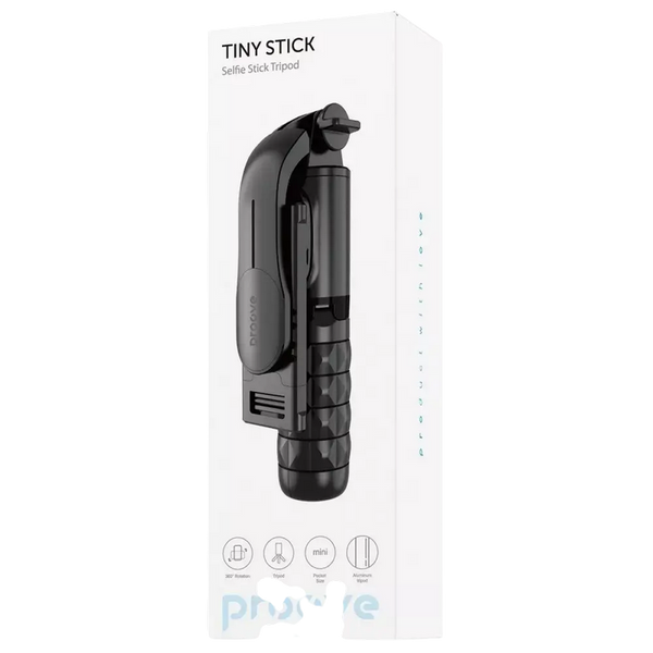Tripod Proove Tiny Stick Selfie Stick Tripod (680mm) Black 232498 Imagini