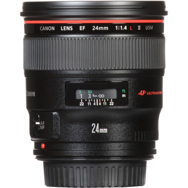 Prime Lens Canon EF 24mm f/1.4L II USM 54059 фото
