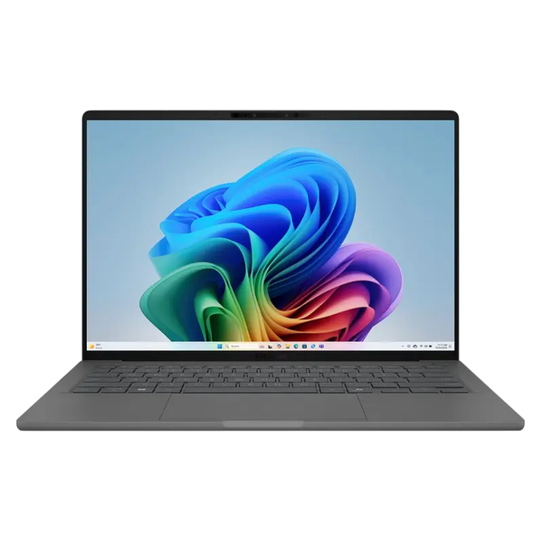 Ноутбук ASUS 14.0" ZeНоутбукook A14 OLED UX3407QA Gray (Snapdragon X X1-26-100 16Gb 512Gb Win 11) 232373 фото