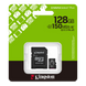 .128GB MicroSD (Class 10) UHS-I (U1) +SD adapter, Kingston Canvas Select Plus Gen3 "SDCS3/128GB" ( 240599 фото 3