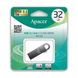 32GB USB3.1 Flash Drive Apacer "AH15A", Dark Gray, Metal, Keychain-Carabin, Capless (AP32GAH15AA-1) 88054 фото 3
