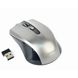 Wireless Mouse Gembird MUSW-4B-04-BG Optical 800-1600 dpi 4 buttons, Ambidextrous, 2xAAA, Black/Grey 110319 фото 1