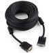 Cable VGA Premium Extension 10.0m, HD15M/HD15F Black, Cablexpert, dual-shield w/2*ferrite core 75632 фото 1