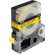 Tape Cartridge EPSON LK4YBP; 12mm/9m Pastel, Black/Yellow, C53S654008 105276 фото 4
