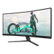34" PHILIPS Evnia 34M2C3500L,Black,Curved-VA,3440x1440,180Hz,AdaptiveSync,0.03GTG,300cd,HDR,MegaDCR, 222302 фото 3