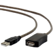 Cable USB,USB AM/AF, 5.0 m, Active USB2.0, Cablexpert, UAE-01-5M 84442 фото 7