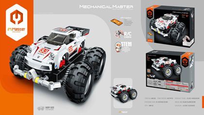 8033, iM.Master Bricks: RC & APP Programming Off-Road Monster Truck 227 pcs 138068 фото