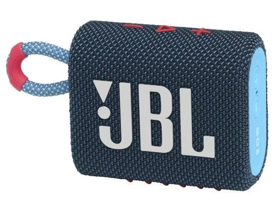 Portable Speakers JBL GO 3, Blue/Pink 123709 фото