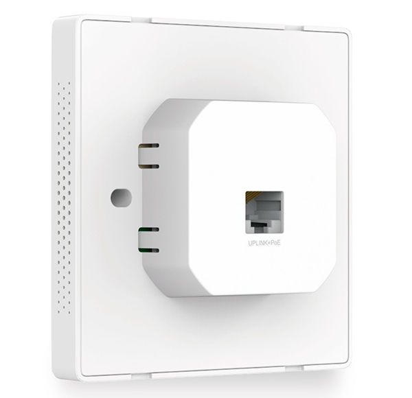 Wi-Fi N Access Point TP-LINK "EAP115-Wall", 300Mbps, Omada Centralized Management, PoE, Wall-Plate 84941 фото